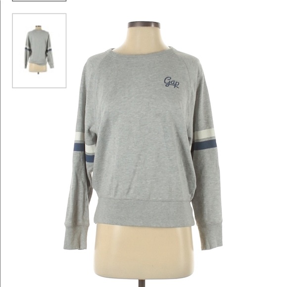 GAP Tops - Gap logo sweatshirt hi beautiful light-blue NWT Size large
